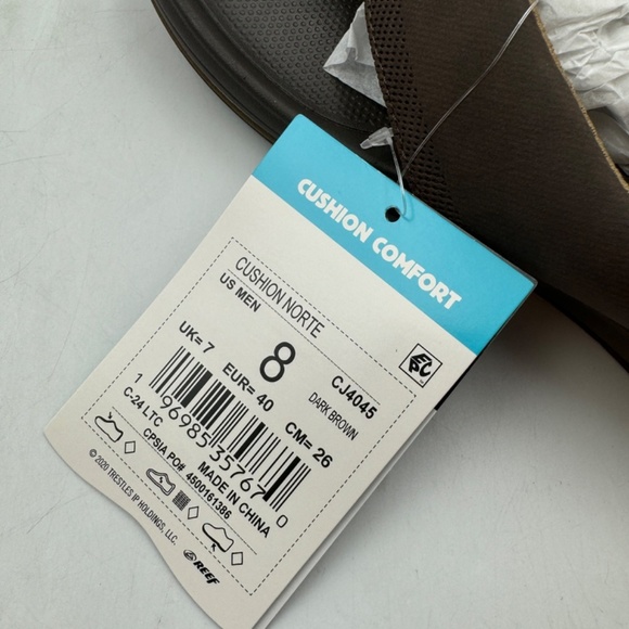 NWT Reef Cushion Norte Men's Sandals US 8 - Picture 4 of 5